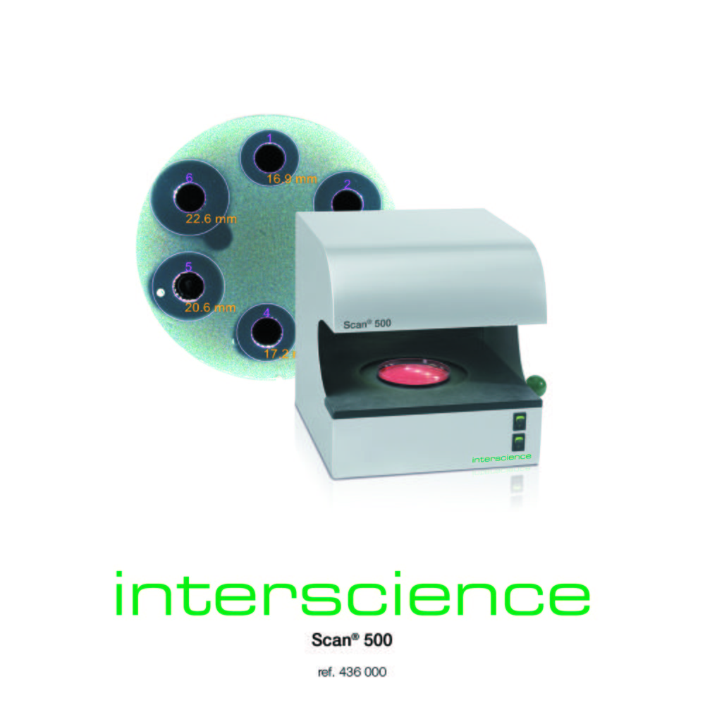 Scan 500 is an inhibition zone reader. It has been designed for the pharmaceutical industries, medical research and animal health.