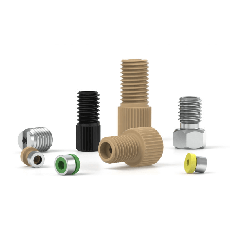 Idex - Flat-Bottom Fittings - Super Flangeless™ Fittings