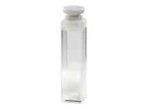 12mm o.d. square glass cell with circular aperture and stopper