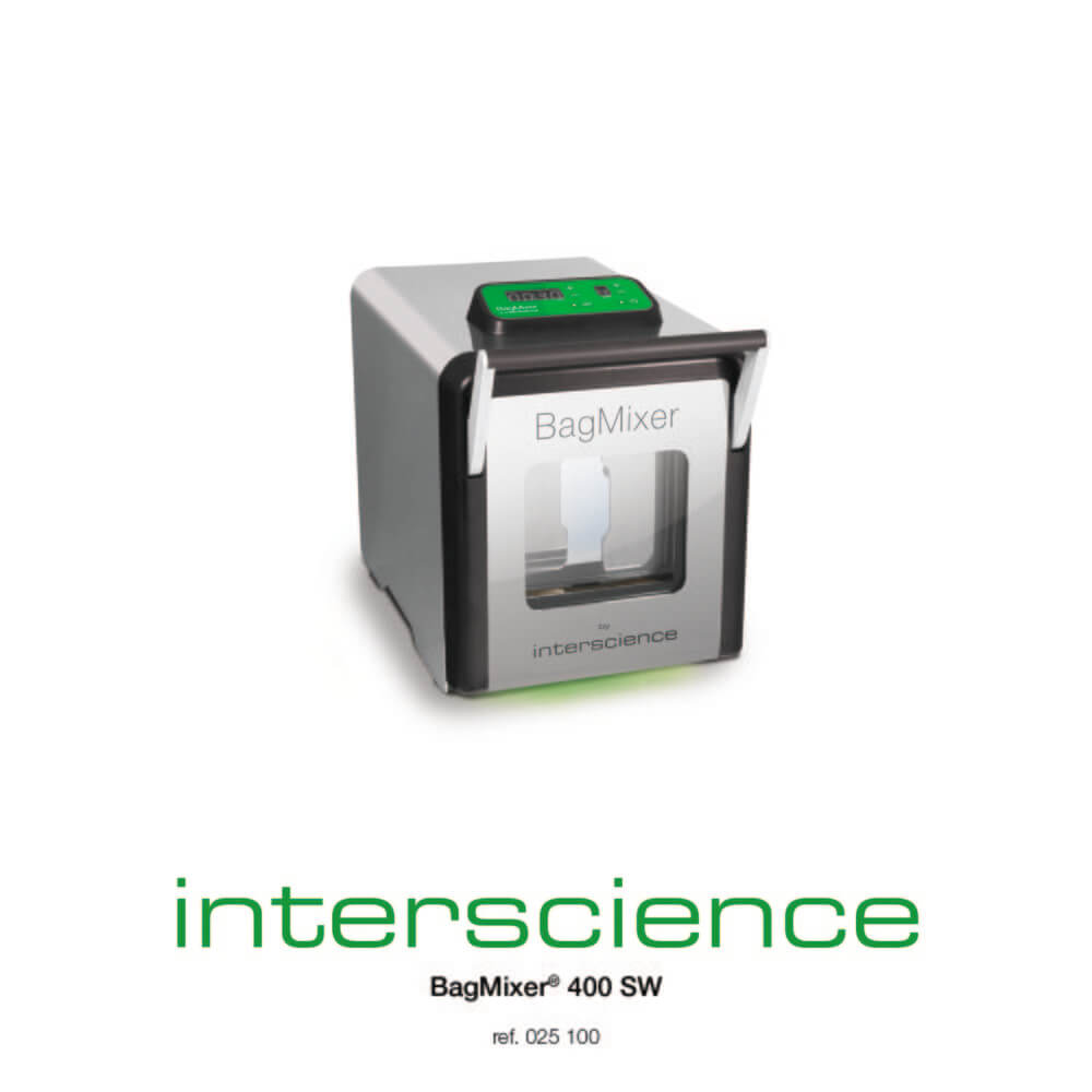 The BagMixer efficiently blends any type of sample, avoiding risk of cross-contamination. It is adapted to all types of applications and compatible with all blender bags.
