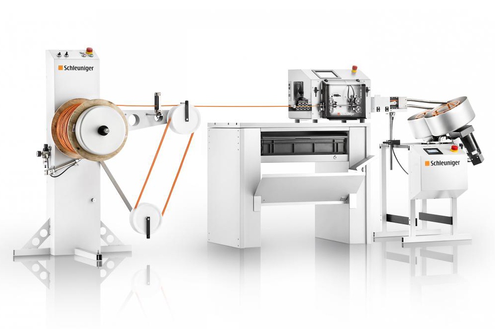 High performance wire and cable cut and strip machines Schleuniger