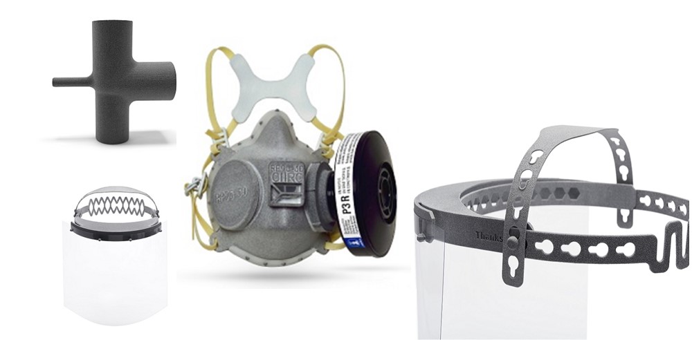 Our 3D printing support - COVID 19 containment efforts