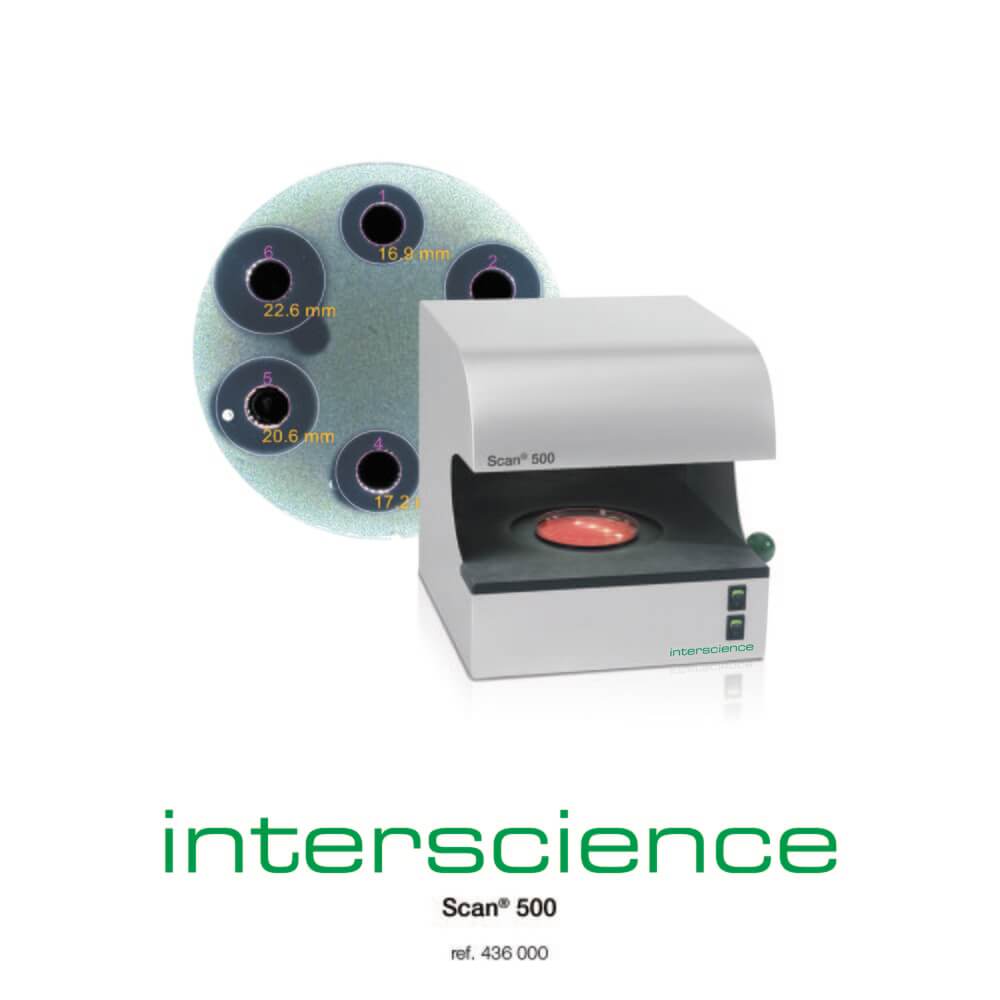 Scan 500 is an inhibition zone reader. It has been designed for the pharmaceutical industries, medical research and animal health.