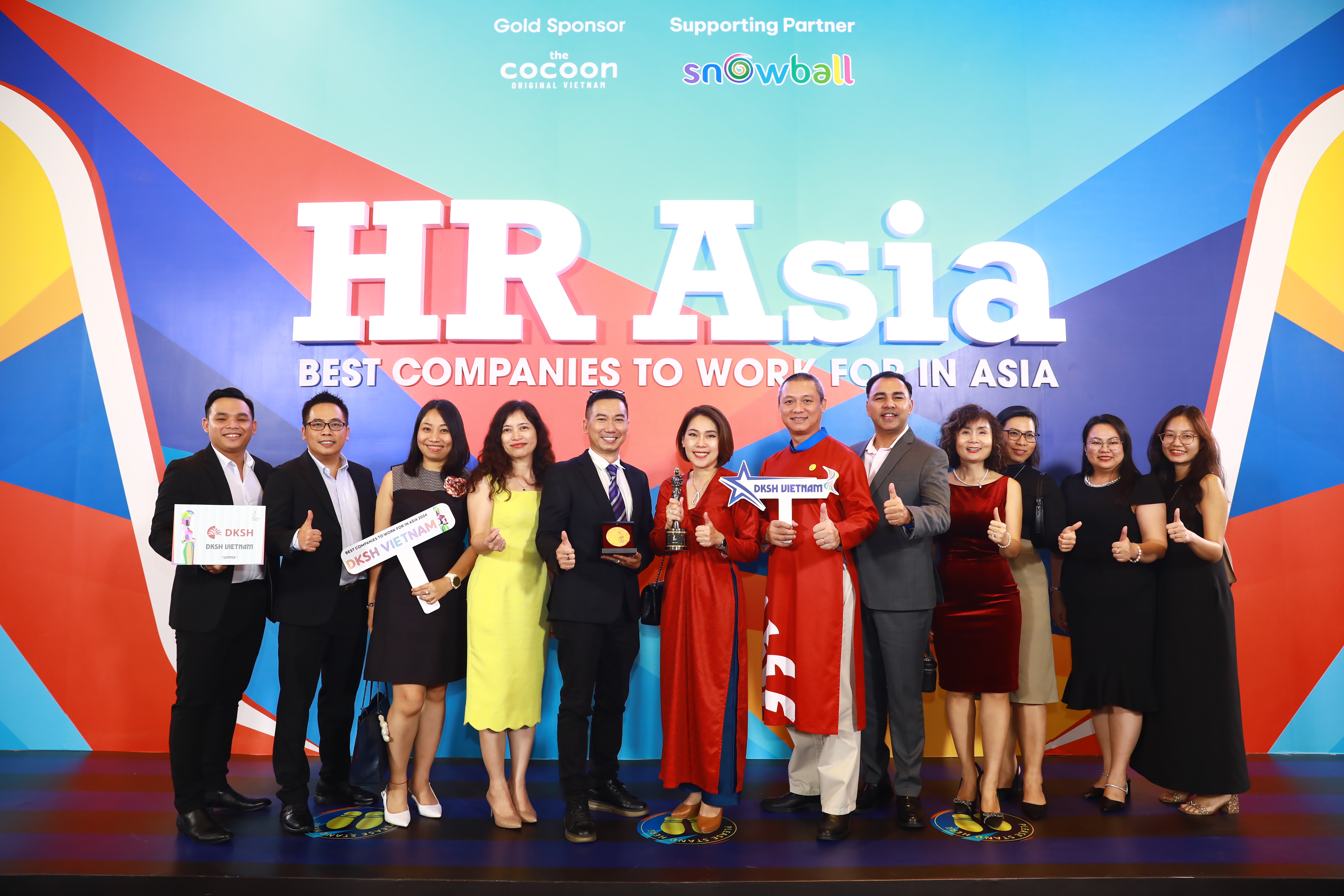 DKSH Vietnam Receives Two Honors From HR Asia Awards: “Best Company to Work for in Asia” and “Most Caring Company”