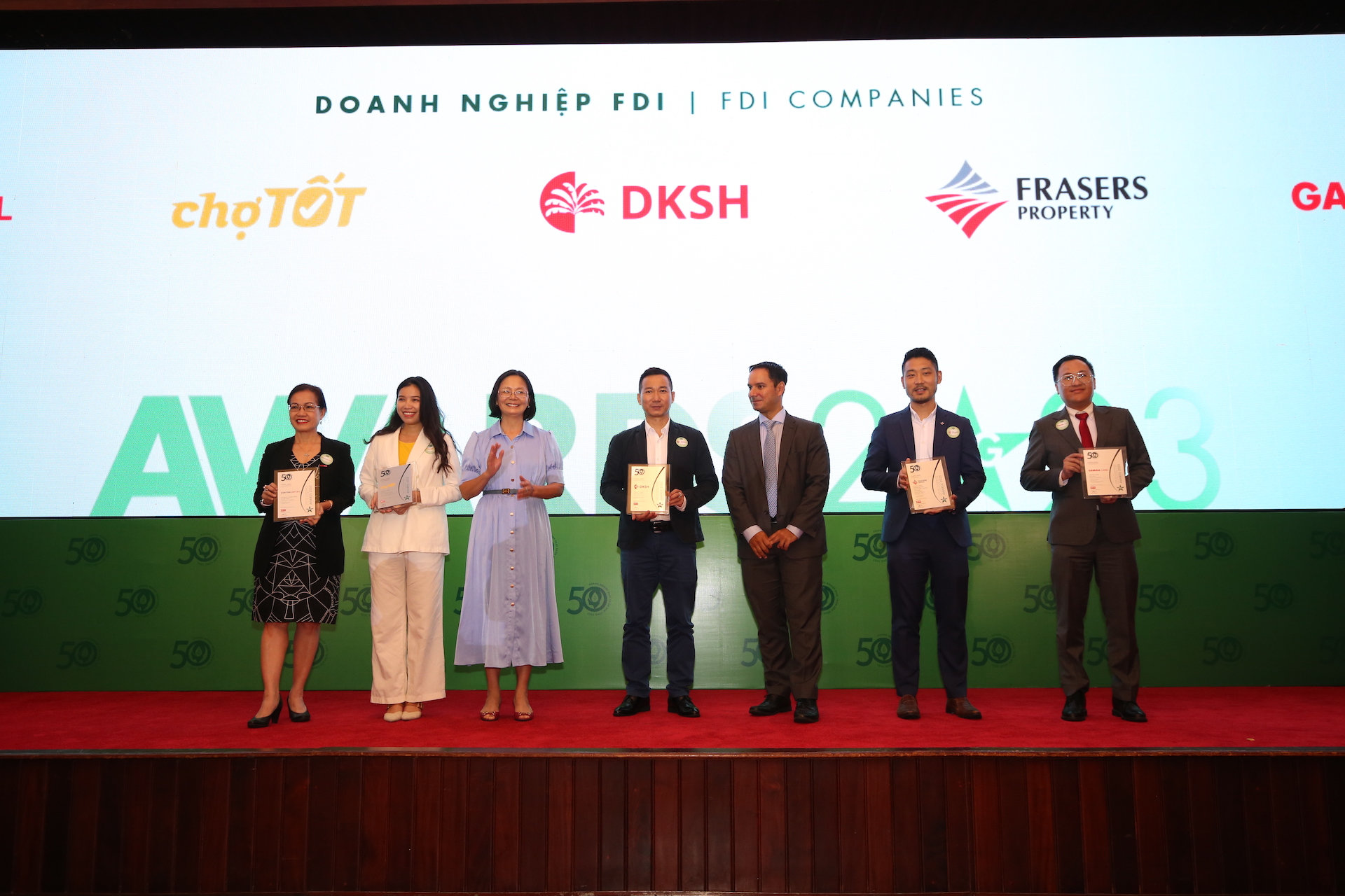 DKSH Được Vinh Danh Trong Top 50 Doanh Nghiệp Phát Triển Bền Vững tại Việt Nam
