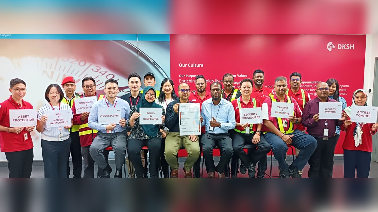 DKSH Malaysia Recertified by TAPA FSR for Top Security Standards at Healthcare Distribution Center