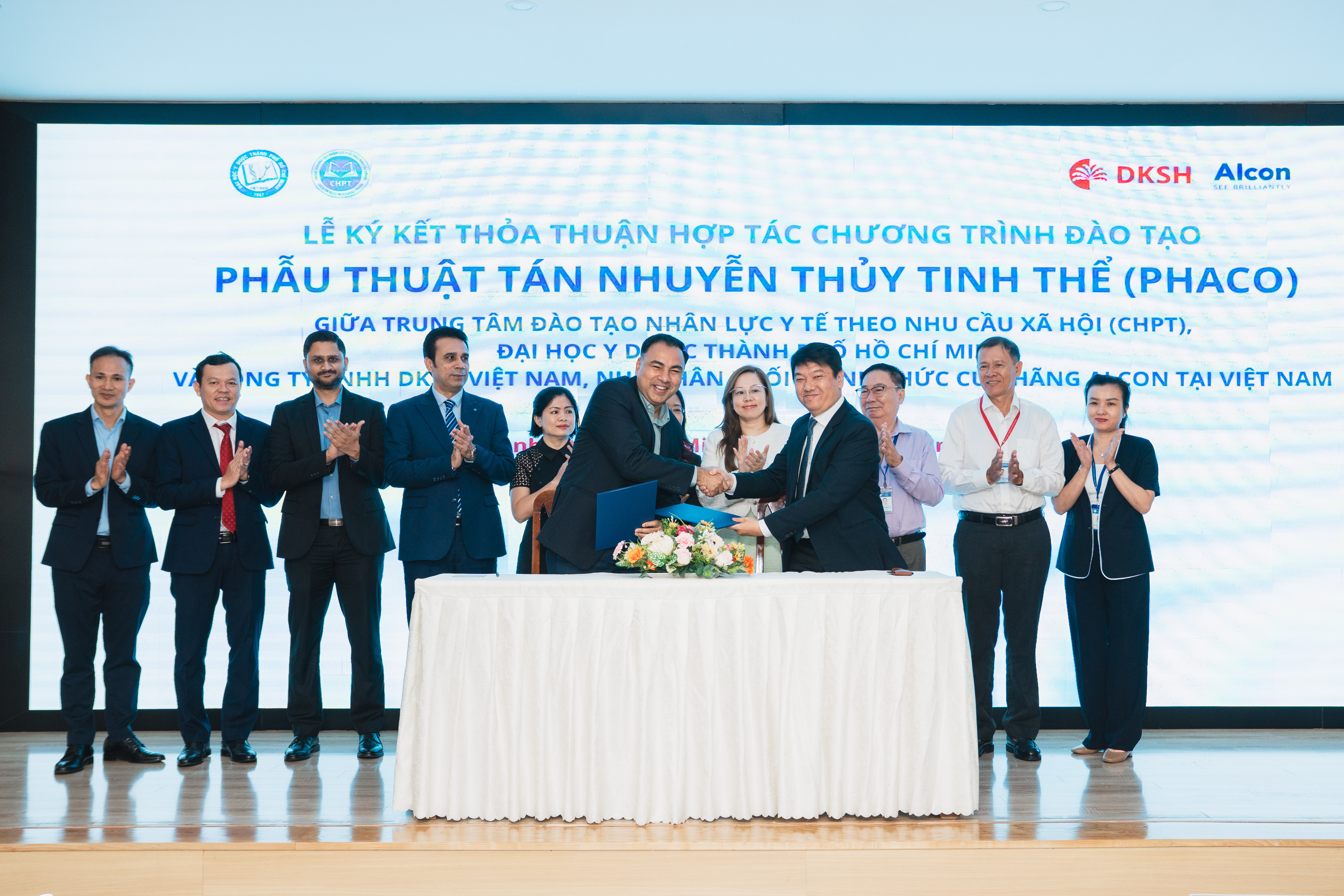 DKSH Việt Nam Duy Trì Hợp Tác Đào Tạo Phẫu Thuật Phaco cùng Đại Học Y Dược TP.HCM Sau 15 Năm Triển Khai