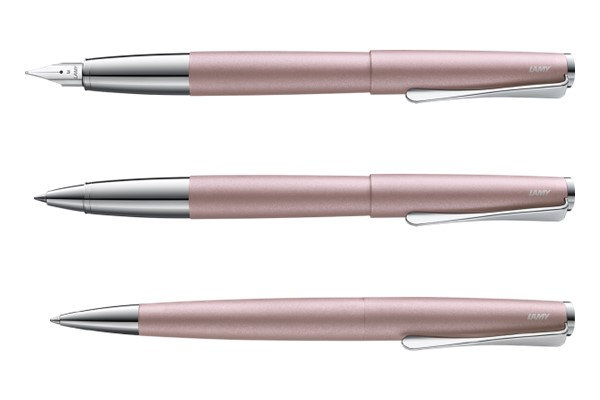 「ラミー」の人気モデルに新色が登場『ラミー ステュディオ ローズ』、2023年10月下旬より数量限定で発売