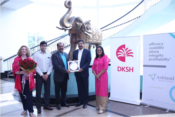 DKSH India wins Ashland “Best Channel Partner” award for Rest of Asia region
