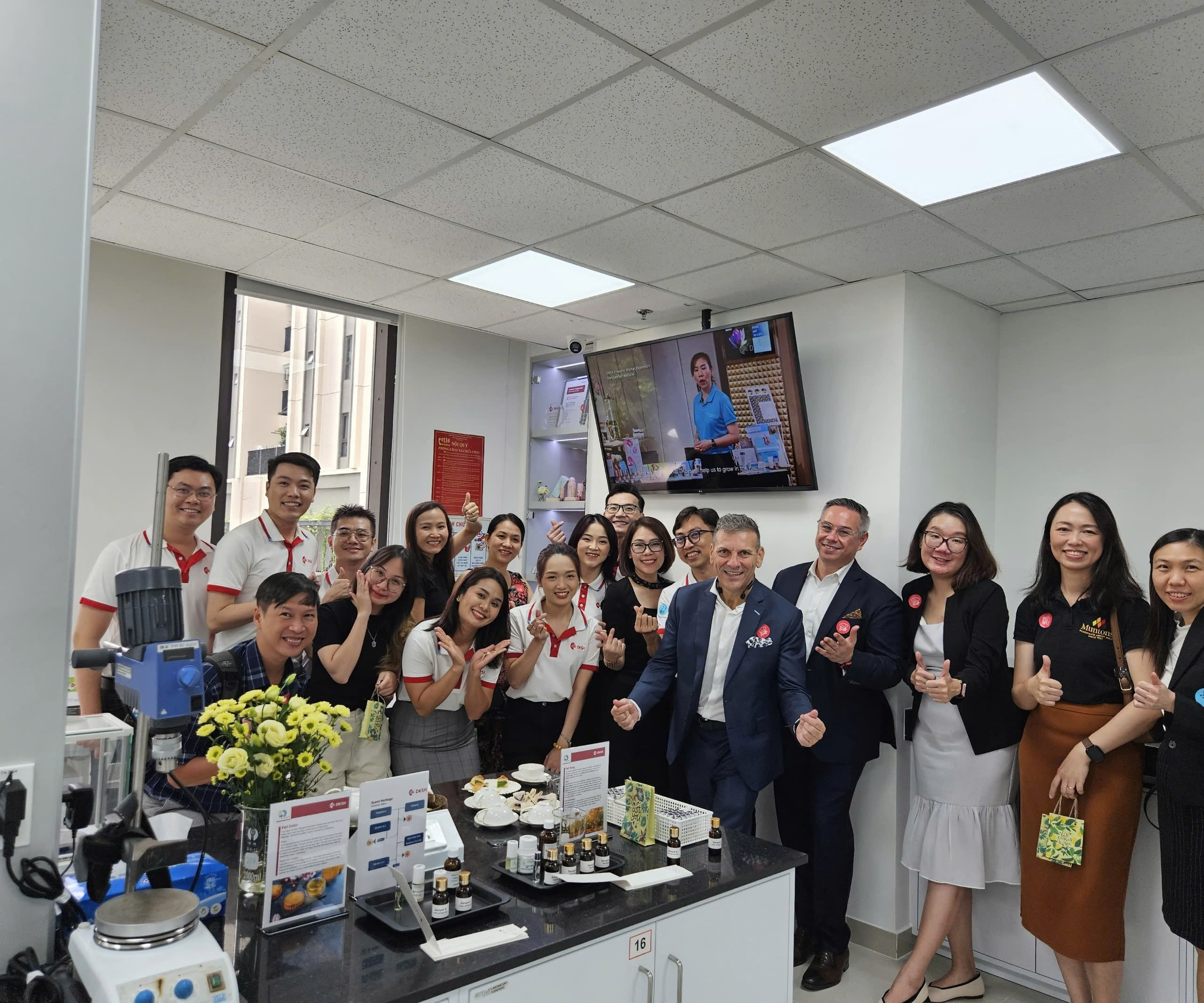 DKSH Việt Nam Tiếp Tục Đầu Tư Nâng Cấp Trung Tâm Phát Triển và Sáng Tạo của Ngành Nguyên Liệu Hóa Chất
