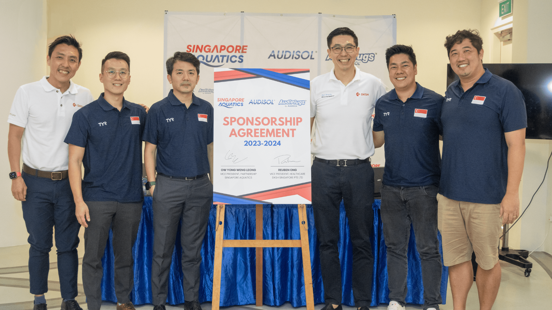 DKSH Singapore’s Audisol® and AudiPlugs™ Selected as Official Ear Care Sponsors for Singapore Aquatics