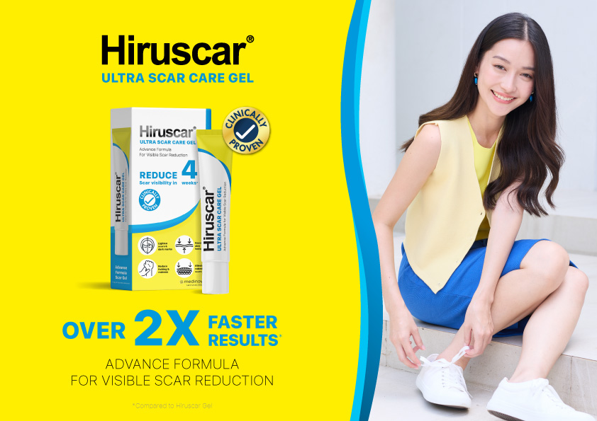 Hiruscar Launches New & Improved Advance Formula Ultra Scar Care Gel 20g for Faster Healing*