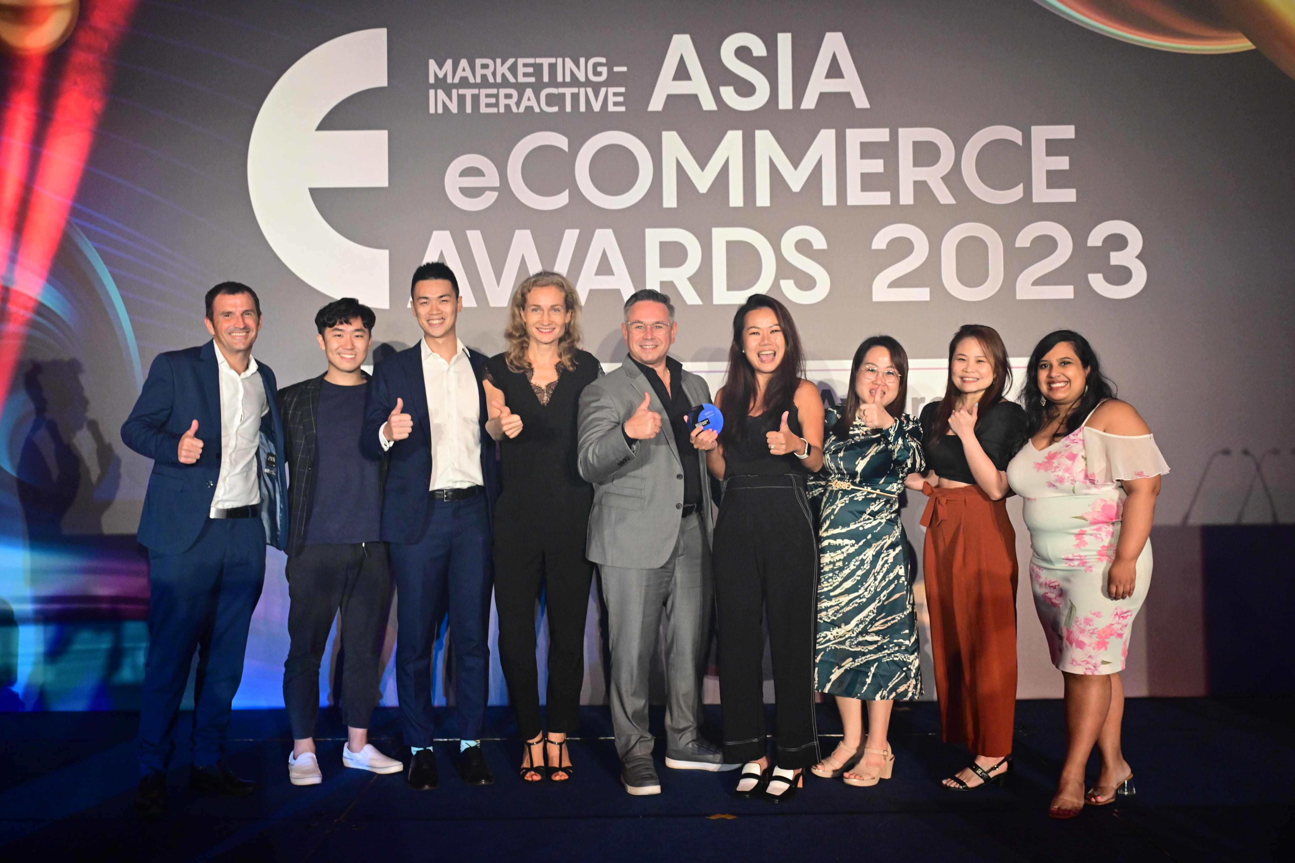 DKSH Continues its Track Record at the Asia eCommerce Awards 2023 and Wins the Agency of the Year Award for the Third Time