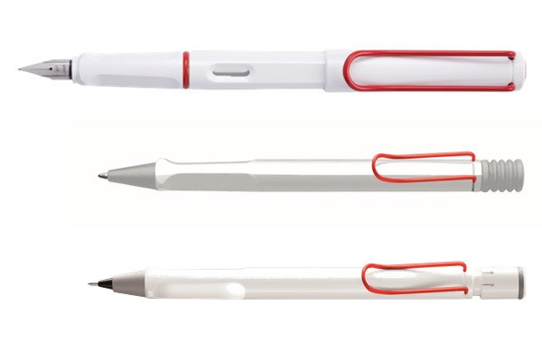 ドイツの筆記具ブランド「ラミー」の人気モデルの限定色「ラミー サファリ ホワイトレッドクリップ」、6月より数量限定で発売