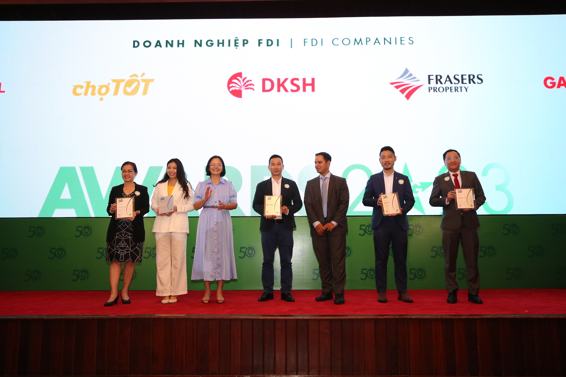 DKSH Được Vinh Danh Trong Top 50 Doanh Nghiệp Phát Triển Bền Vững tại Việt Nam