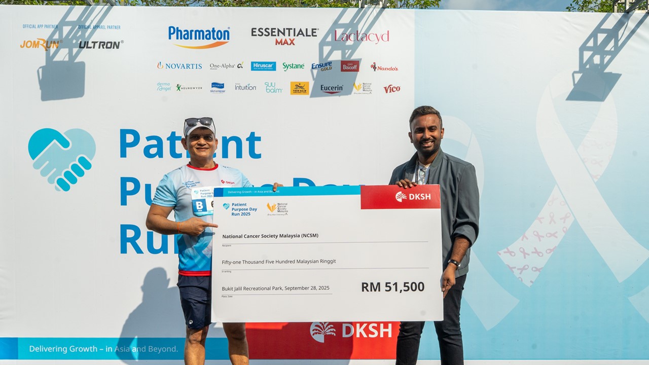 DKSH Malaysia Champions Equity in Women’s Health with Patient Purpose Day Run 2025