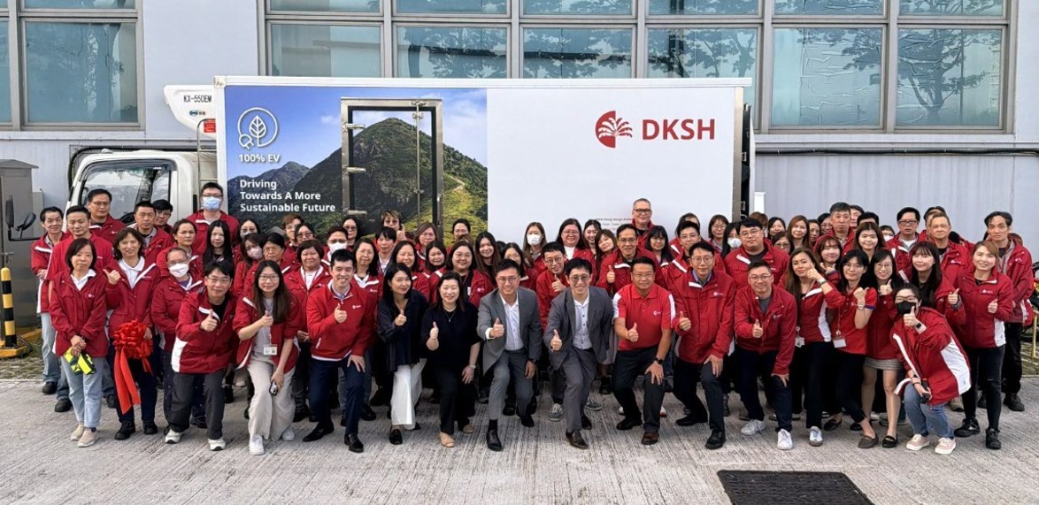 DKSH Hong Kong Pioneers Sustainable Healthcare Delivery with Launch of Electric Vehicle Truck Fleet