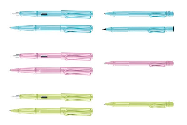 ラミーの人気モデル限定色をテーマにしたコラボレーション『Colors by LAMY safari － カラーズ バイ ラミー サファリ』、2023年4月末より数量限定で発売