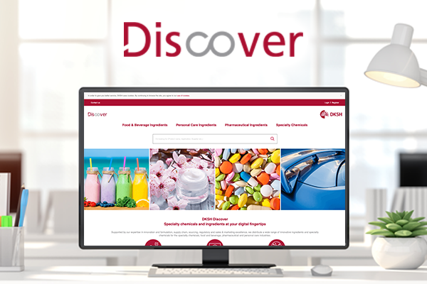大昌华嘉推出‘Discover',一种针对创新特色化学品和配料的全新数字化采购和配方解决方案